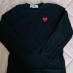 **SOLD*** CDG Heart Long Sleeve